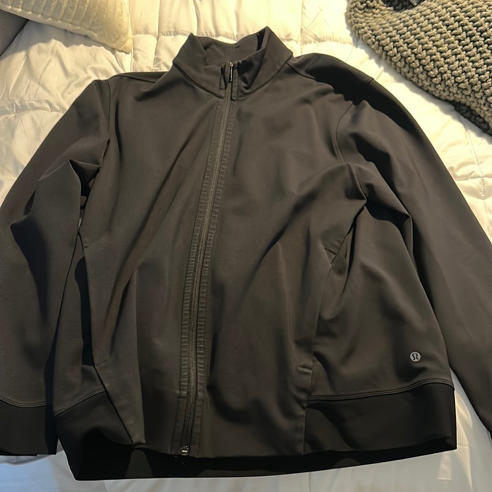 Lululemon XL Zip Up Sweatshirt (Black)
